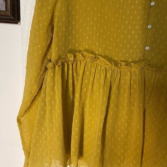 Zara Trafaluc collection embroidered detail long sleeve top - Picture 7 of 8